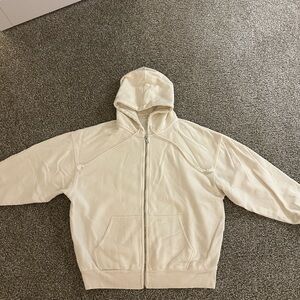 Brandy Melville Ivory Hooded Jacket